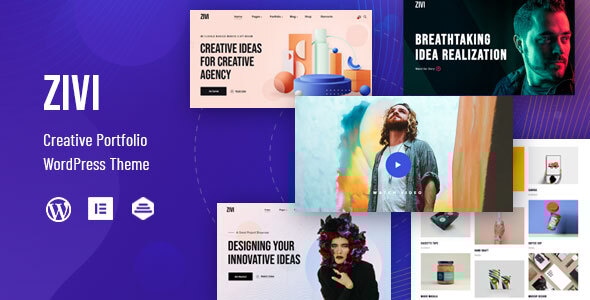 Zivi - Contemporary Creative Agency Theme Logo